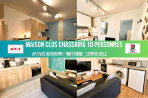 MAISON DE VILLE 10 personnes CLOS CHASSAING- WIFI -CENTRE VILLE -PROPERTY RENTAL NM